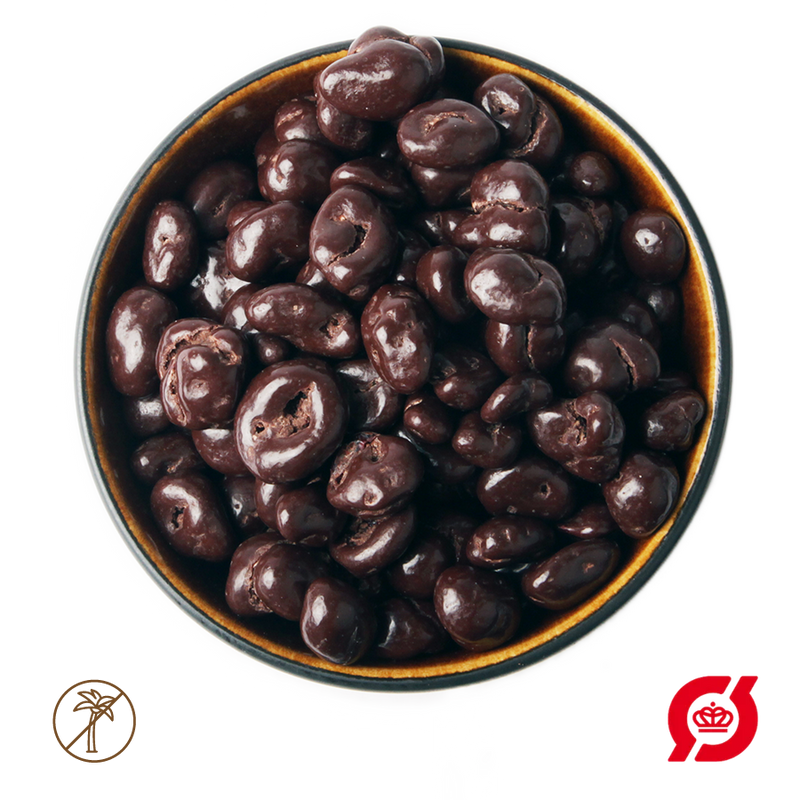 Mørk chokolade med tranebær